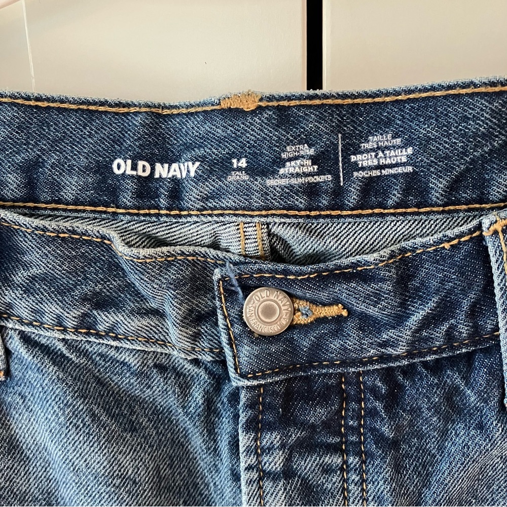 Tall straight leg jeans